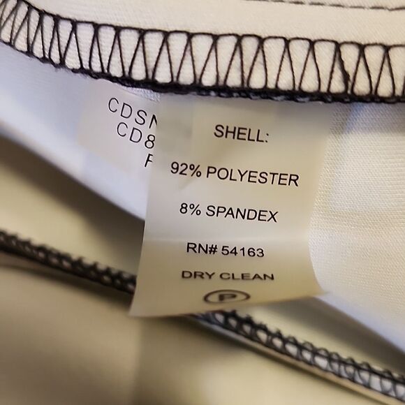 CALVIN KLEIN ROSE ROUND NECK BODYCON DRESS - Picture 14 of 16